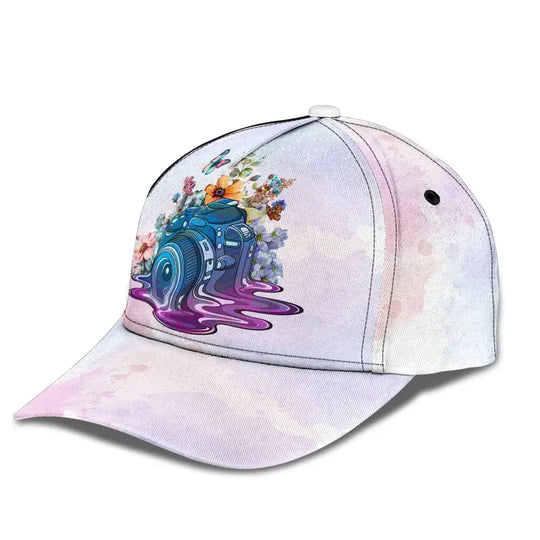 Photographer Classic Cap, Photographer Hat, Women Photographer Hat style option 3