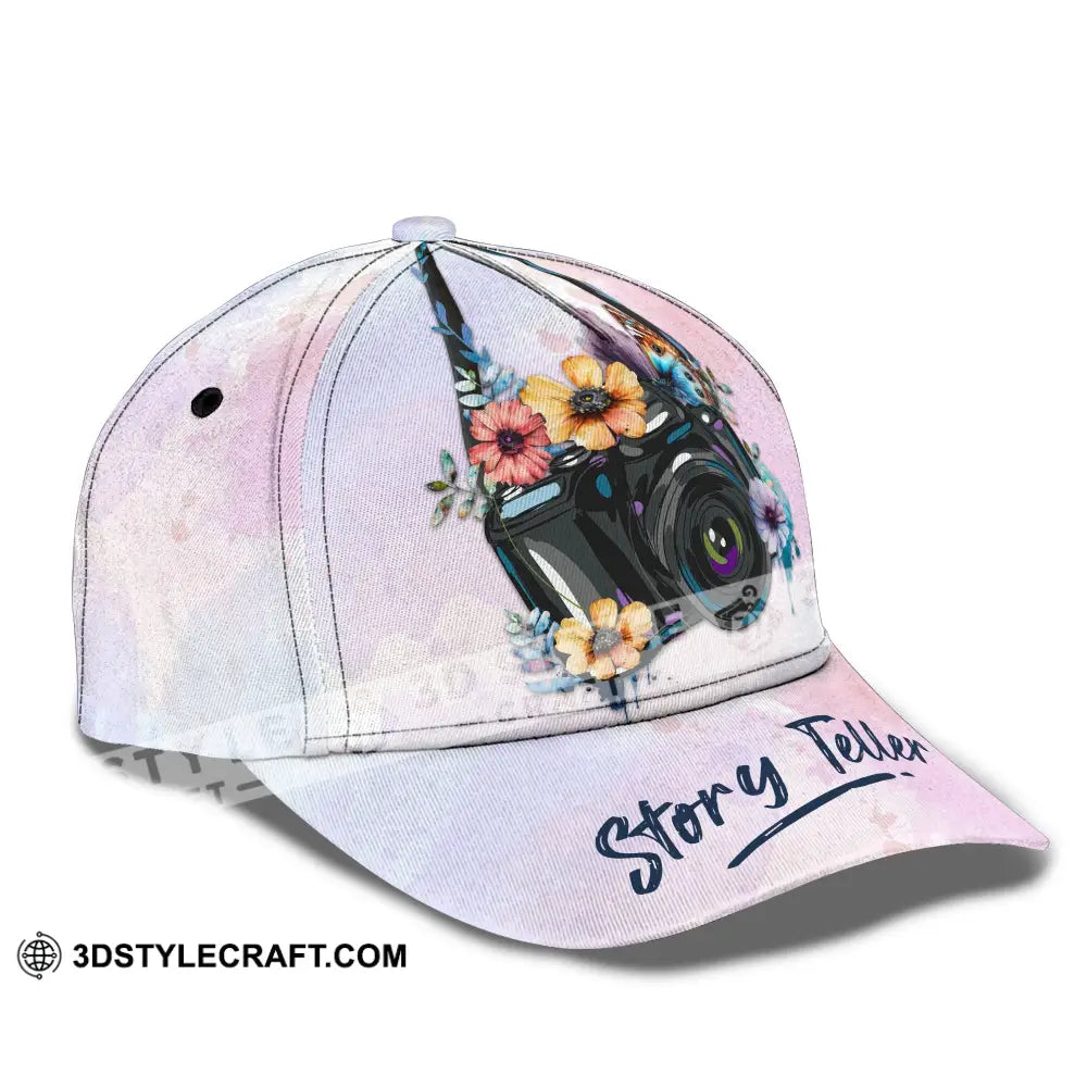 Photographer Classic Cap Story Teller Hat T-Shirt