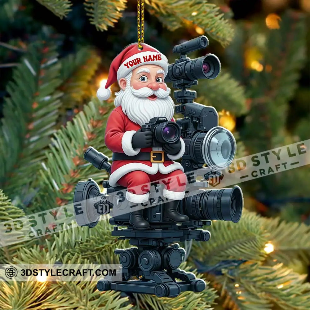 Photographer Home Decor Christmas Ornament Personalized Ornament Ornament