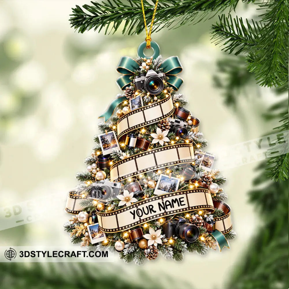 Photography Christmas Tree Home Decor Christmas Ornament Personalized Ornament - Ornament
