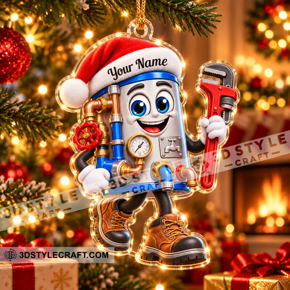 Plumber Home Decor Christmas Ornament Personalized Ornament - Ornament