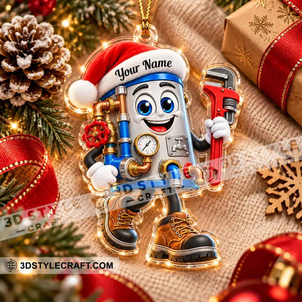 Plumber Home Decor Christmas Ornament Personalized Ornament - Ornament