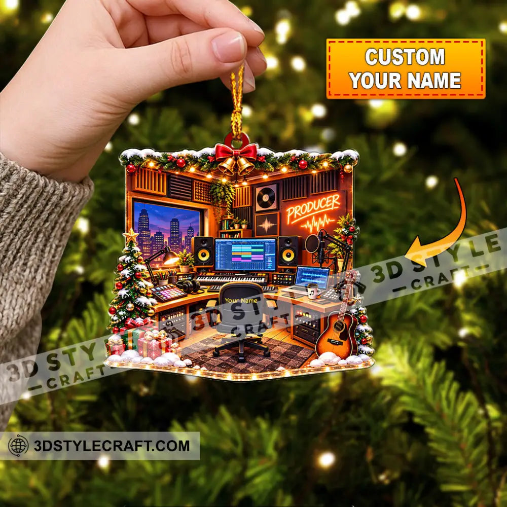 Producer Home Decor Christmas Ornament Personalized Ornament - 3.54’’ / 1 Ornament - Ornament