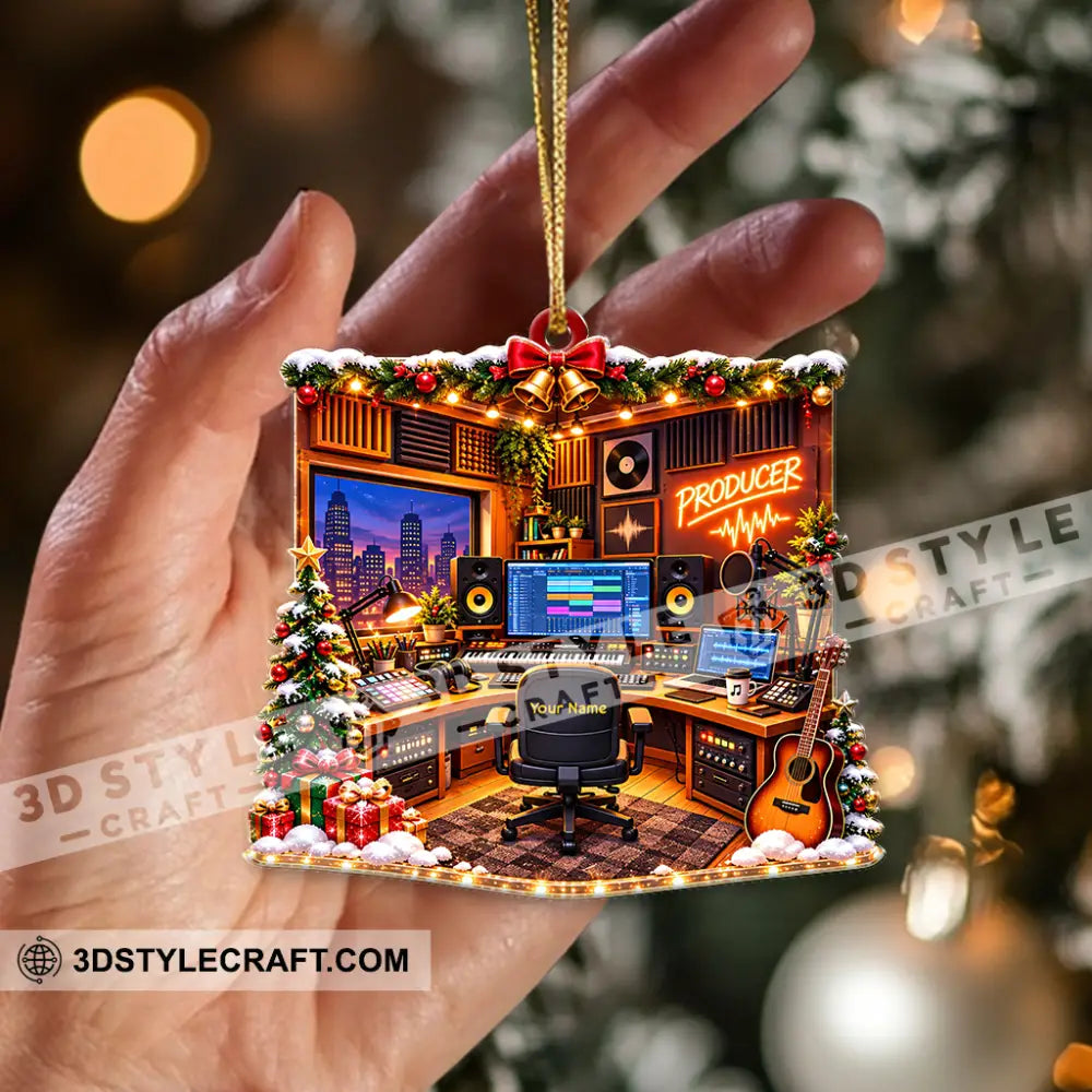 Producer Home Decor Christmas Ornament Personalized Ornament - Ornament