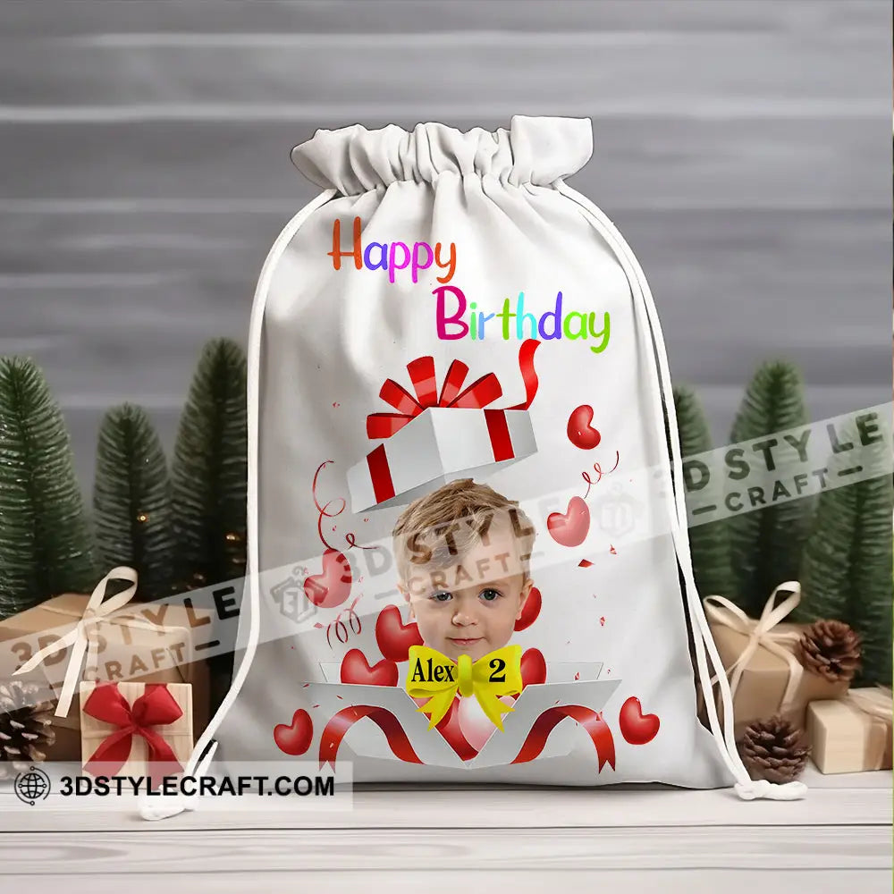 Surprise Box Happy Birthday Bag Personalized Christmas String