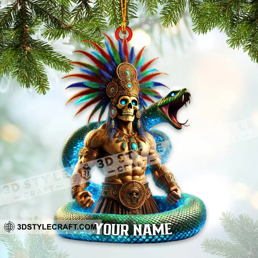 The Legend Of Huitzilopochtli Christmas Home Decor Ornament Personalized