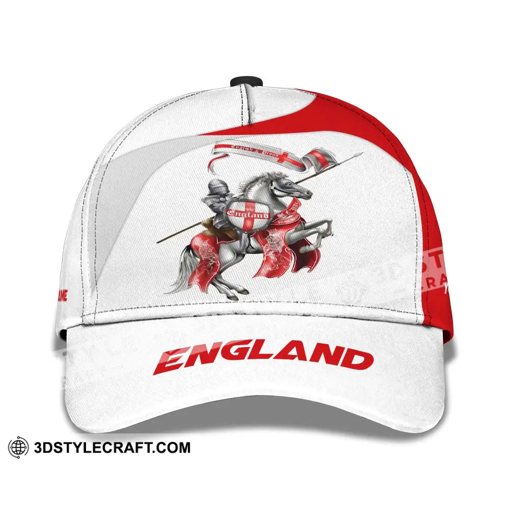 Unisex Cap Custom Name England Horseman