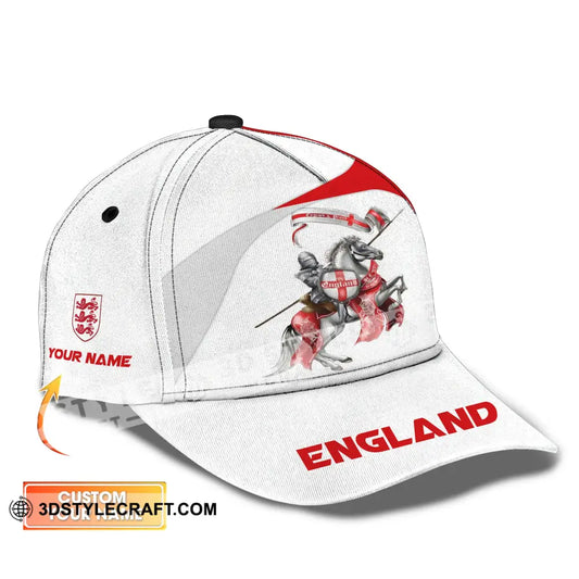 Unisex Cap Custom Name England Horseman