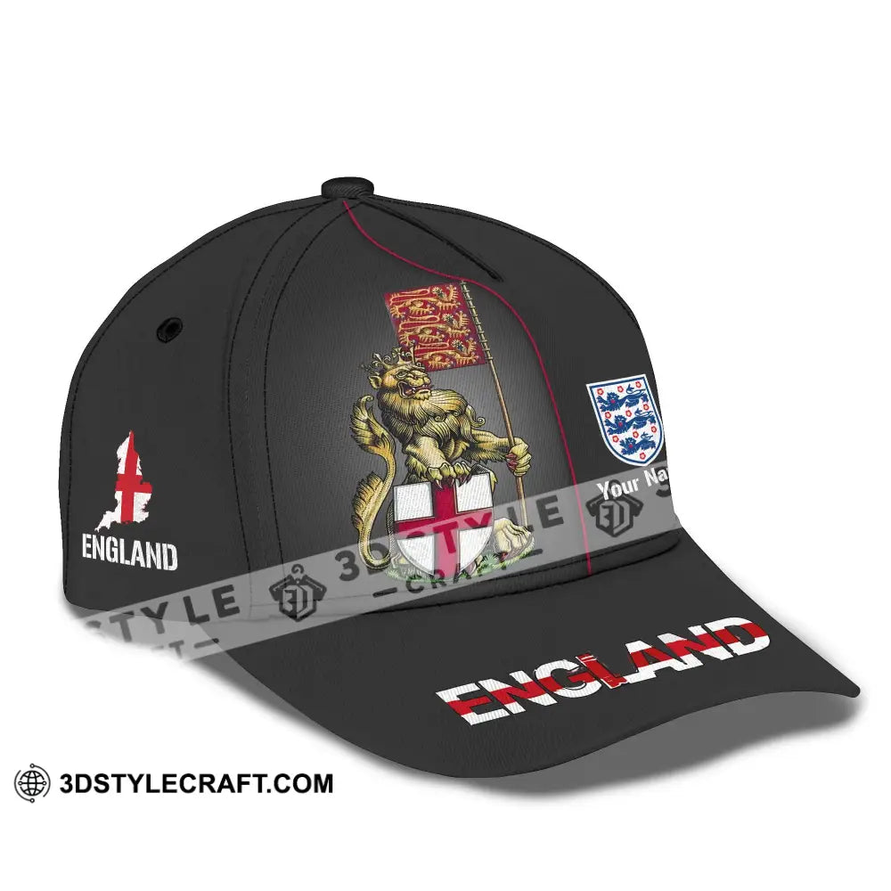 Unisex Cap Custom Name - England Shirt