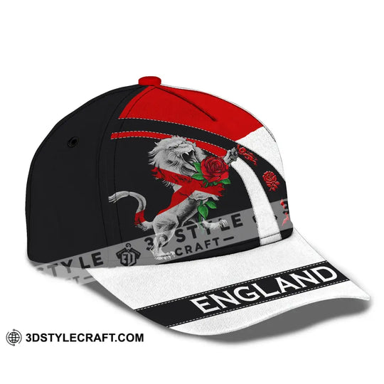 Unisex Cap, Football Cap, England Rose Lion Cap style option 3