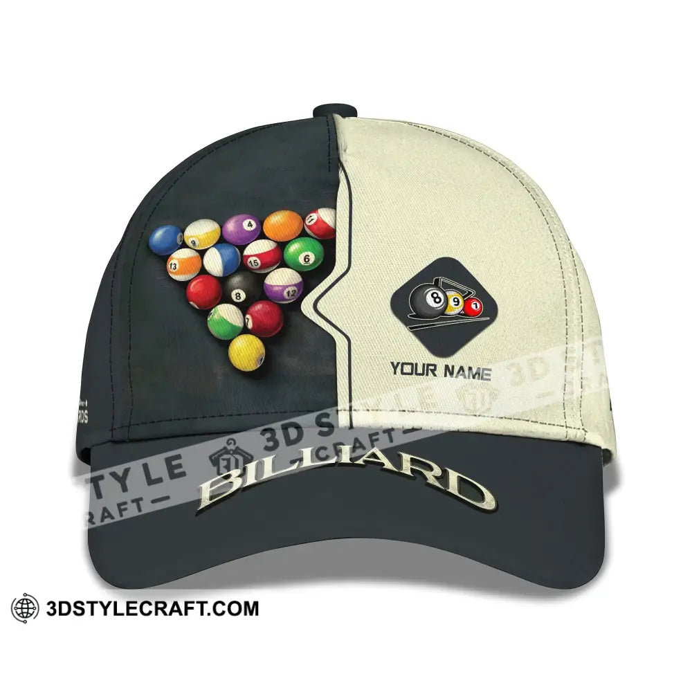 Unisex Cap Personalized Billiards Classic Hat Gift For Lovers T-Shirt