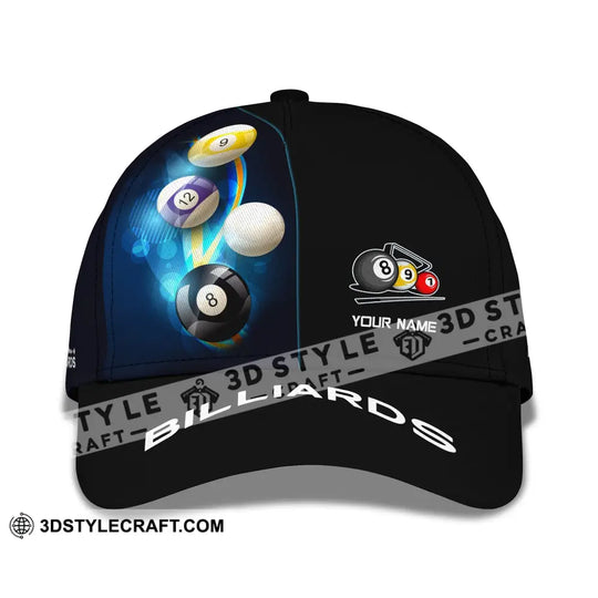 Unisex Cap, Personalized Billiards Classic Cap, Billiards Hat, Gift for Billiards Lovers style option 4