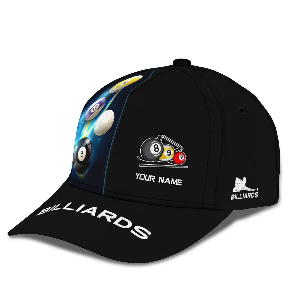 Unisex Cap Personalized Billiards Classic Hat Gift For Lovers T-Shirt