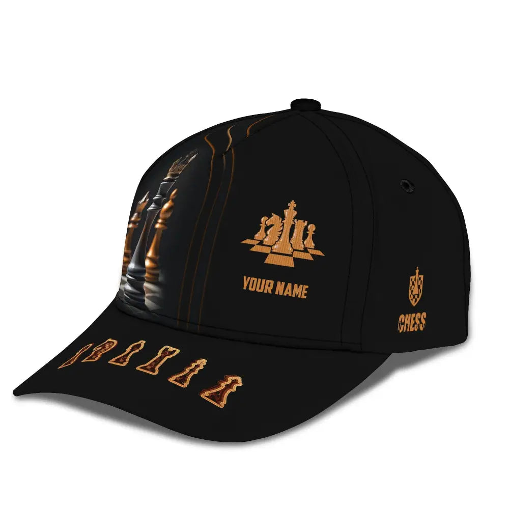 Unisex Chess Classic Cap Custom Hat Lover Gift T-Shirt