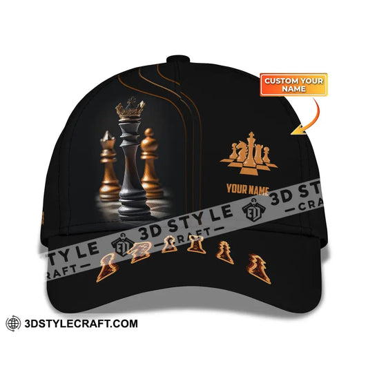 Unisex Chess Classic Cap Custom Hat Lover Gift T-Shirt