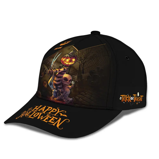 Unisex Classic Cap, Custom Halloween Hat, Hat for Halloween style option 3