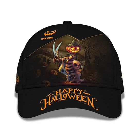 Unisex Classic Cap, Custom Halloween Hat, Hat for Halloween style option 4