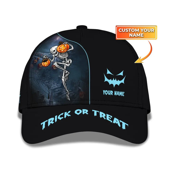 Unisex Classic Cap, Custom Halloween Hat, Hat for Halloween style option 1