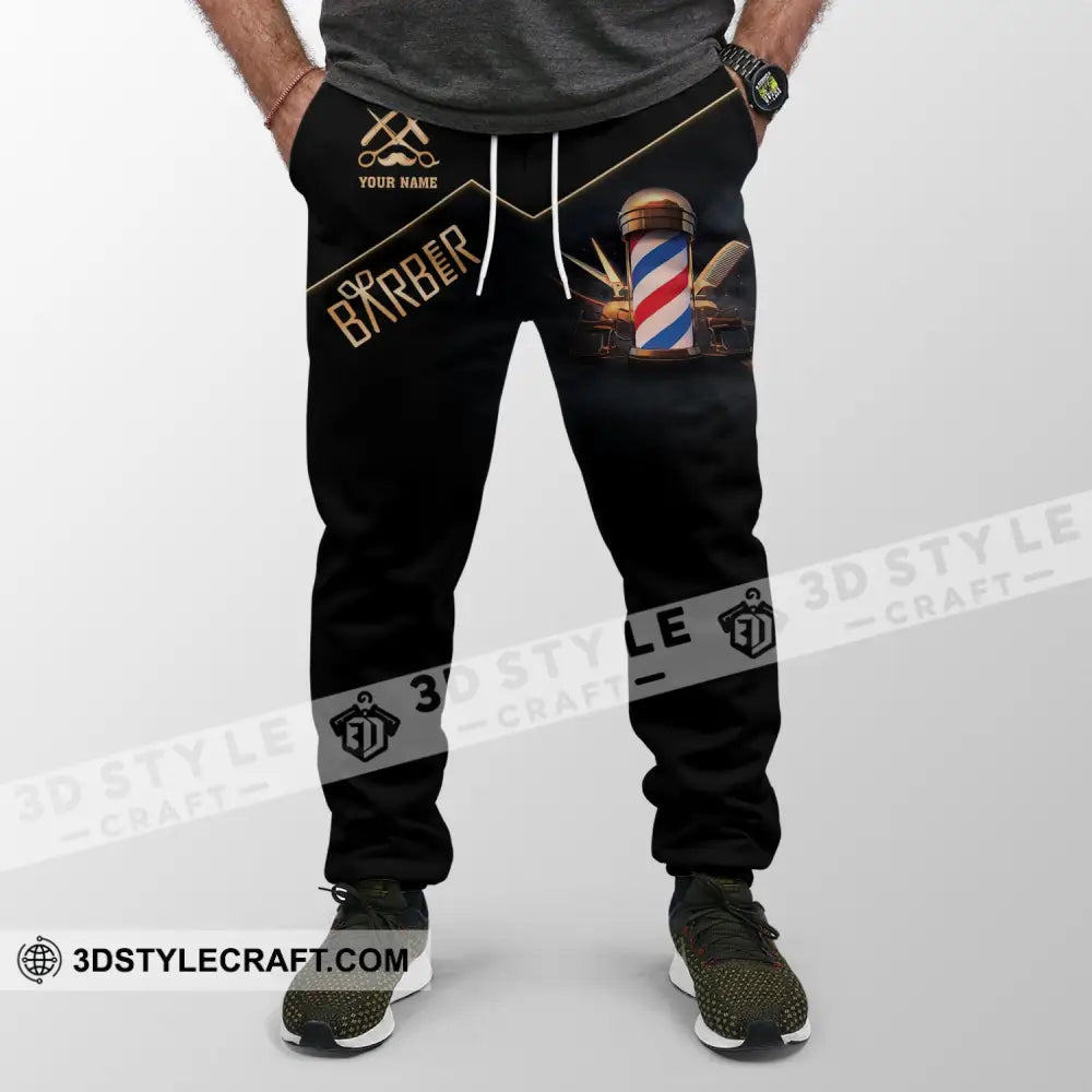 Unisex Clothing Barber Jogger Sportwear Pant For Men And Women Pants