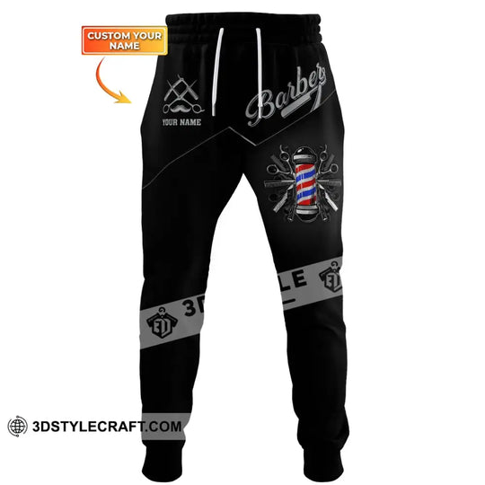 Unisex Clothing, Barber Jogger, Barber Sportwear, Jogger Pant For Men and Women style option 1
