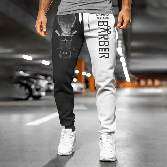 Unisex Clothing, Barber Jogger, Barber Sportwear, Jogger Pant For Men and Women style option 4