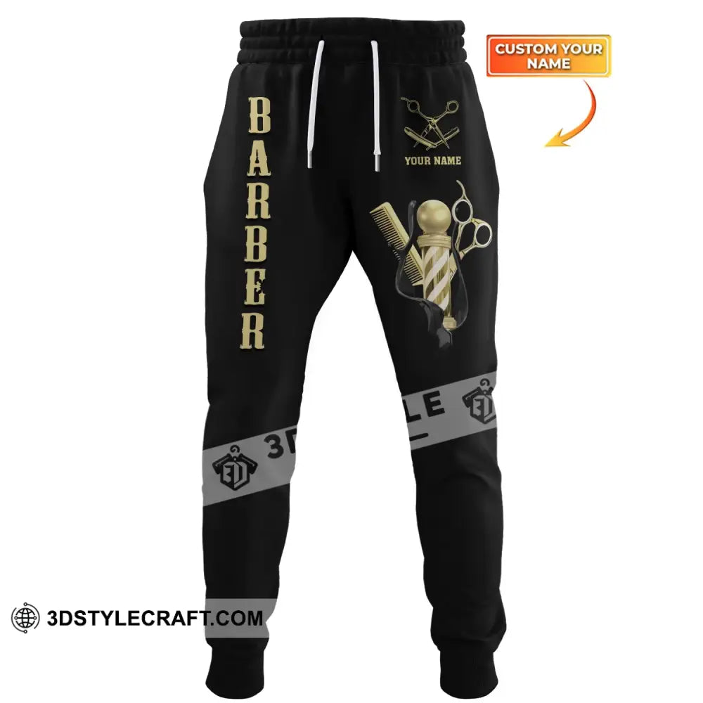 Unisex Clothing Barber Jogger Sportwear Pant For Men And Women Pants