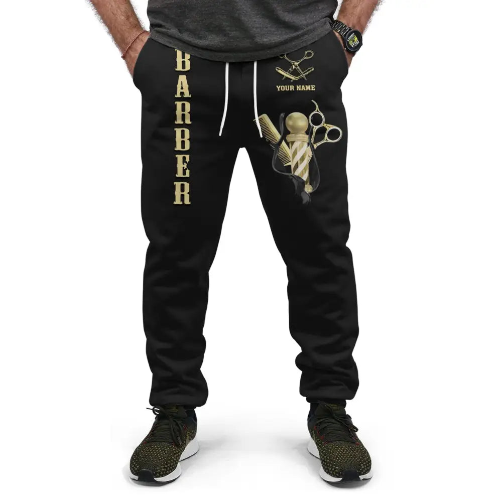 Unisex Clothing Barber Jogger Sportwear Pant For Men And Women Pants