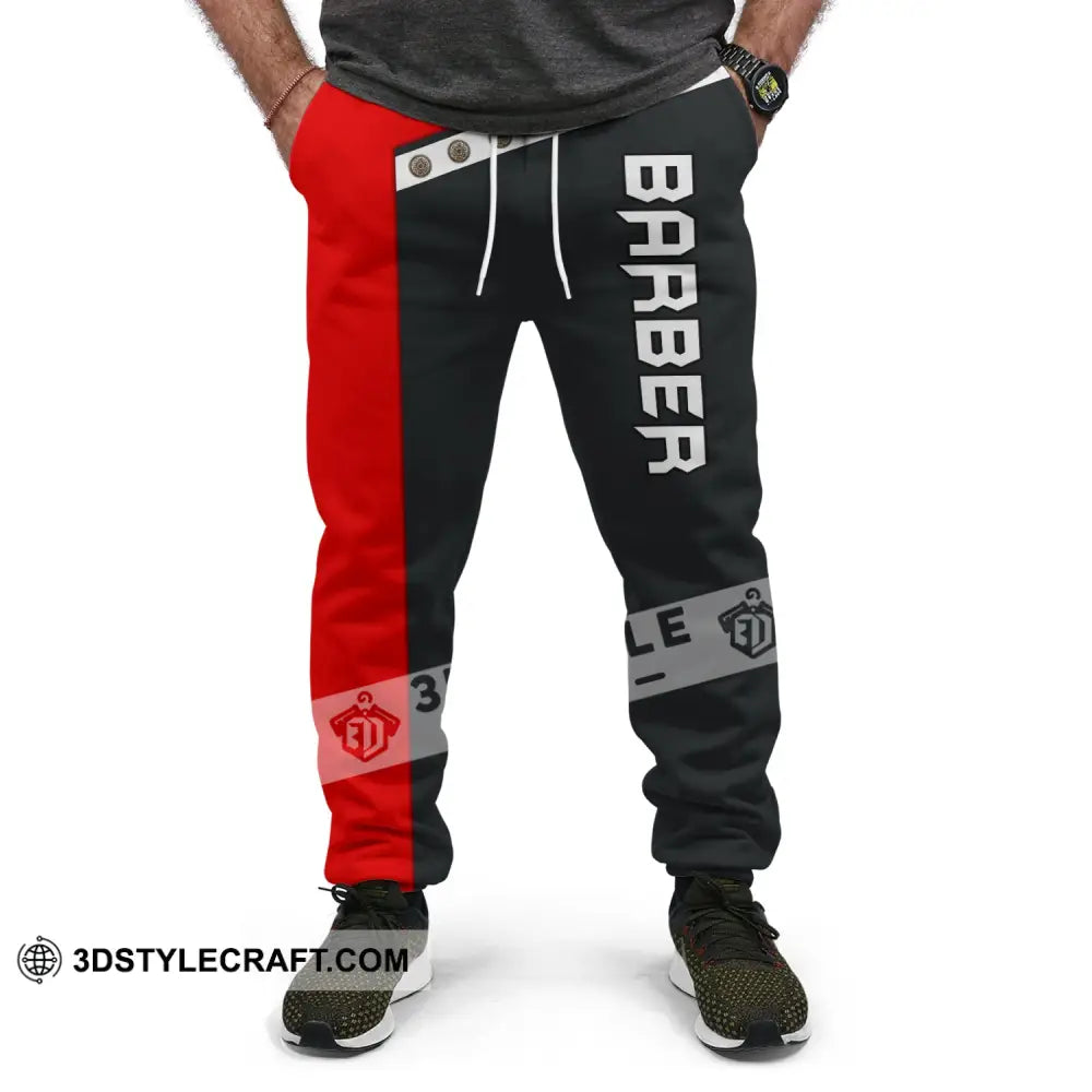 Unisex Clothing Barber Jogger Sportwear Pant For Men And Women Pants