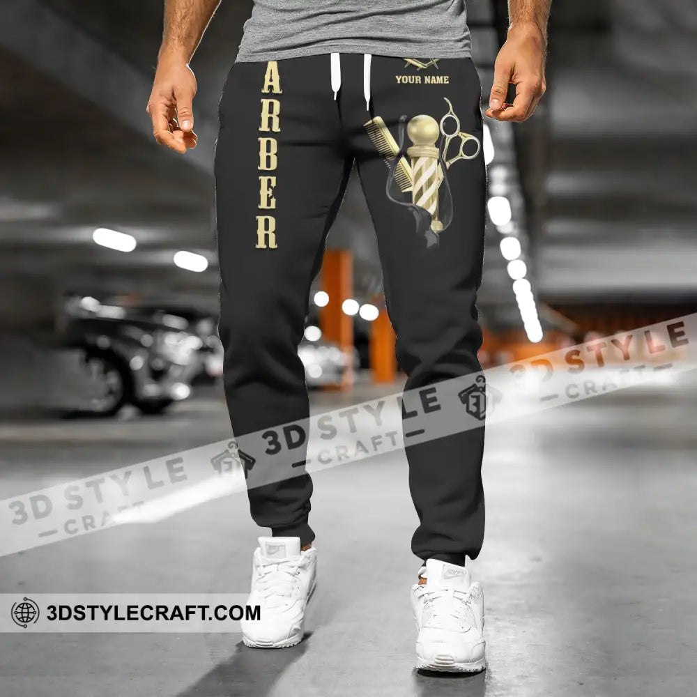 Unisex Clothing Barber Jogger Sportwear Pant For Men And Women Pants