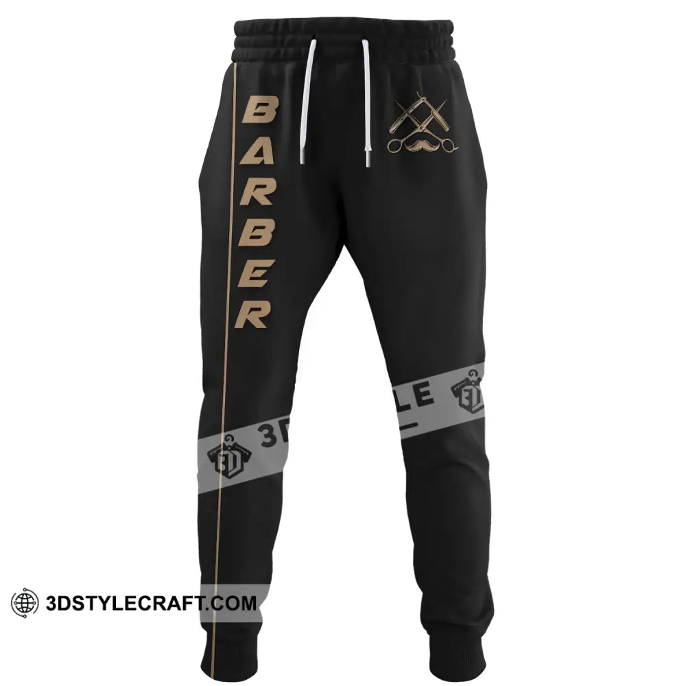 Unisex Clothing Barber Jogger Sportwear Pant For Men And Women Pants