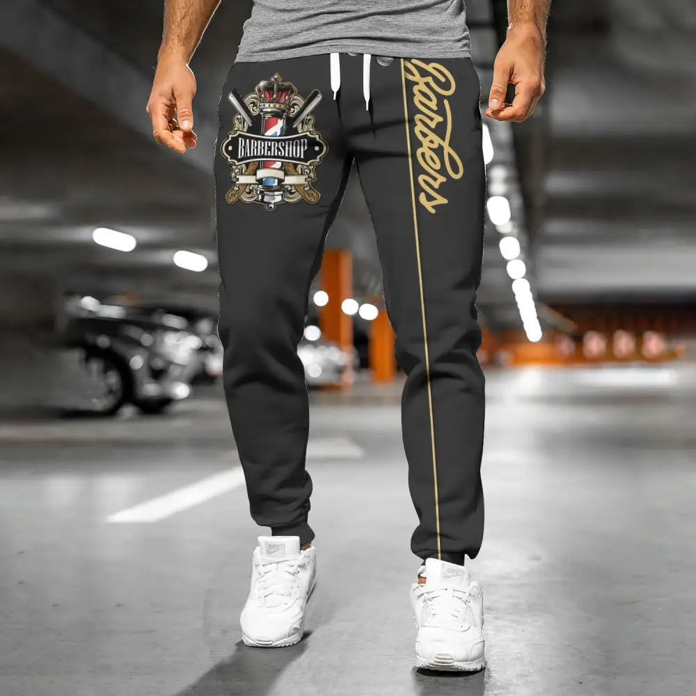 Unisex Clothing Barber Jogger Sportwear Pant For Men And Women Pants