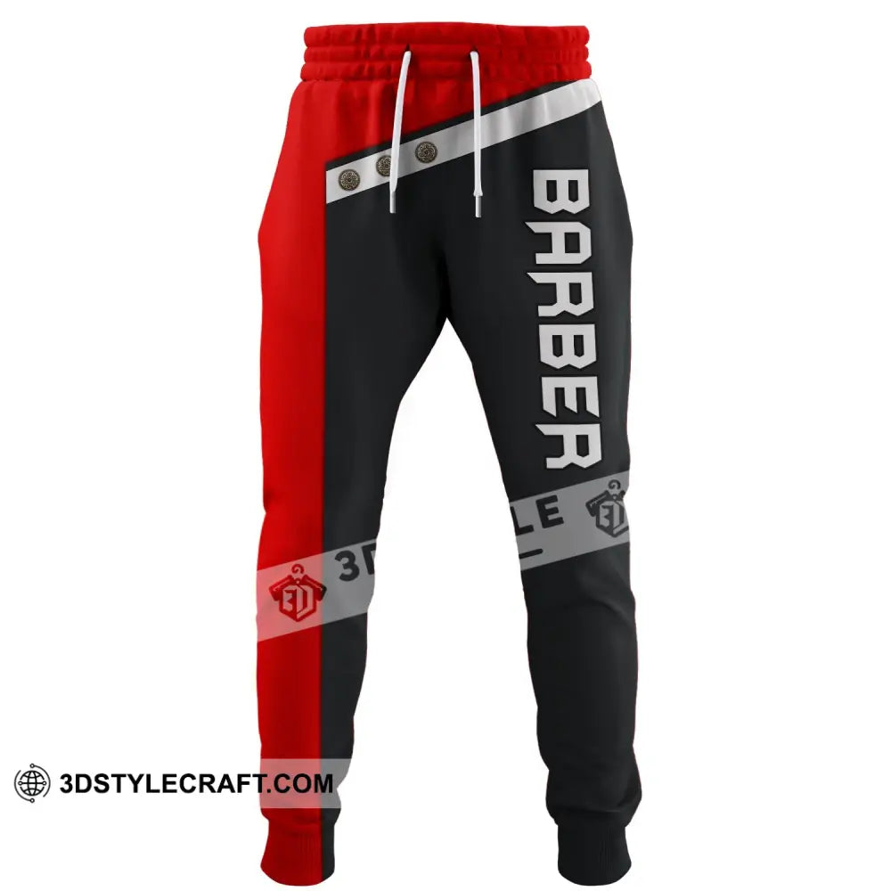 Unisex Clothing Barber Jogger Sportwear Pant For Men And Women Pants