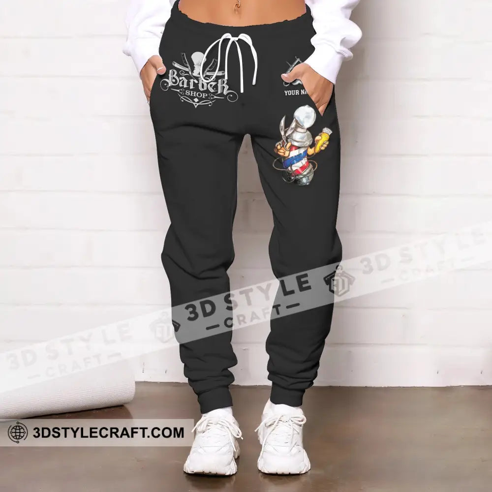 Unisex Clothing Barber Jogger Sportwear Pant For Men And Women Pants