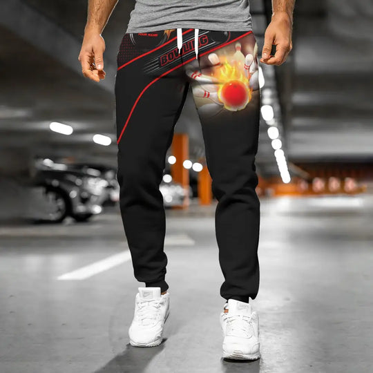 Unisex Clothing, Bowling Jogger, Jogger Pants For Bowling Lovers style option 2