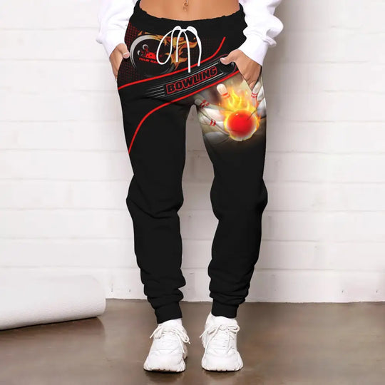 Unisex Clothing, Bowling Jogger, Jogger Pants For Bowling Lovers style option 3