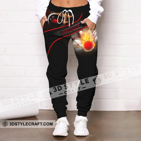 Unisex Clothing, Bowling Jogger, Jogger Pants For Bowling Lovers style option 3