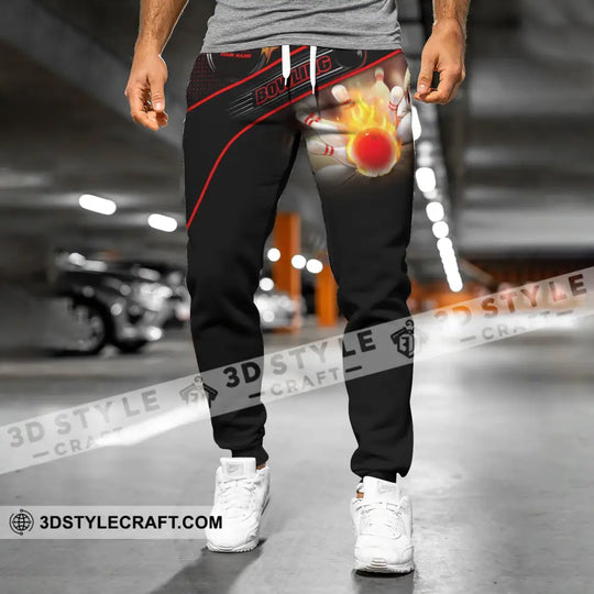 Unisex Clothing, Bowling Jogger, Jogger Pants For Bowling Lovers style option 2