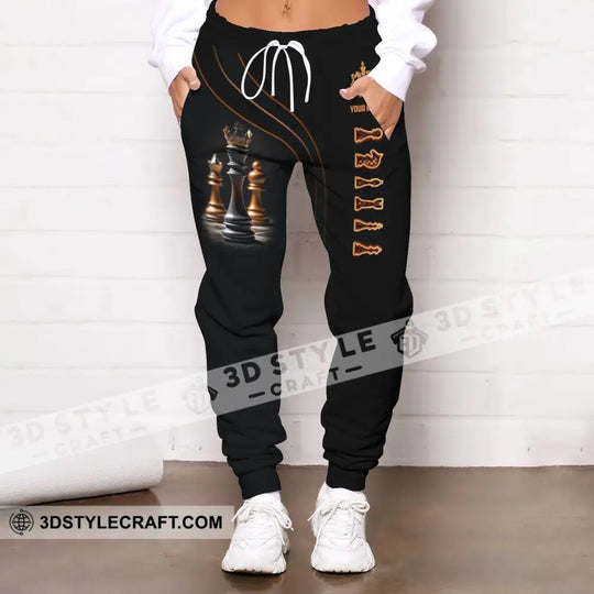 Unisex Clothing, Chess Jogger, Chess Sportwear, Jogger Pant For Chess Lover style option 4