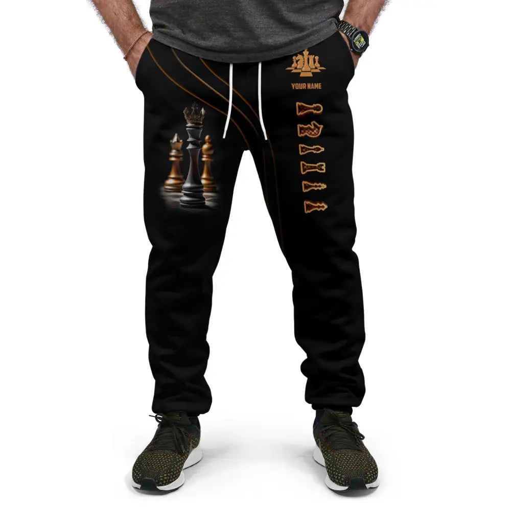 Unisex Clothing Chess Jogger Sportwear Pant For Lover Pants