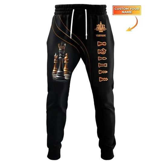 Unisex Clothing Chess Jogger Sportwear Pant For Lover Pants