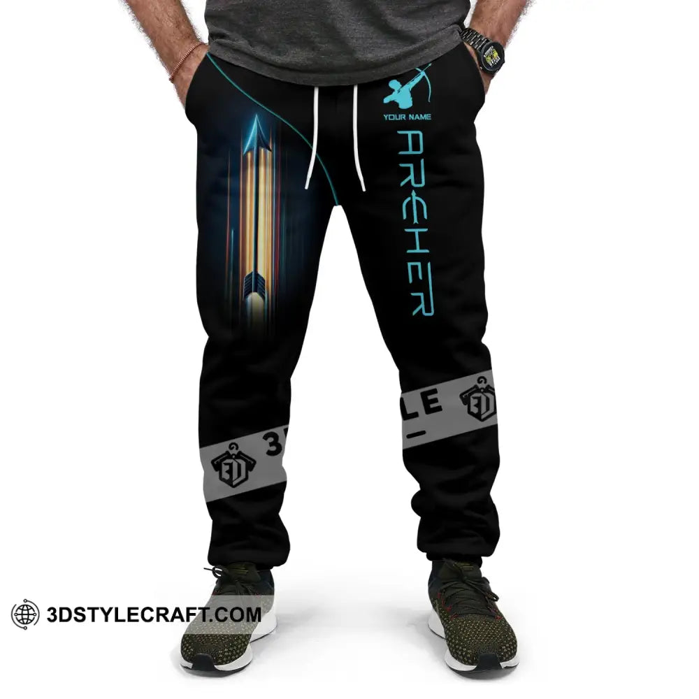 Unisex Clothing Custom Archery Jogger Pants Gift For Lovers