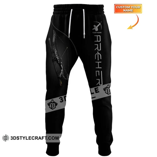 Unisex Clothing, Custom Archery Jogger, Archery Jogger Pants, Gift for Archery Lovers style option 1