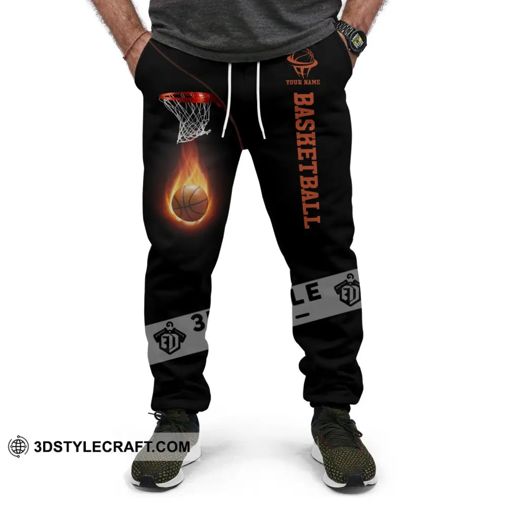 Unisex Clothing Custom Basketball Jogger Pants Gift For Lovers