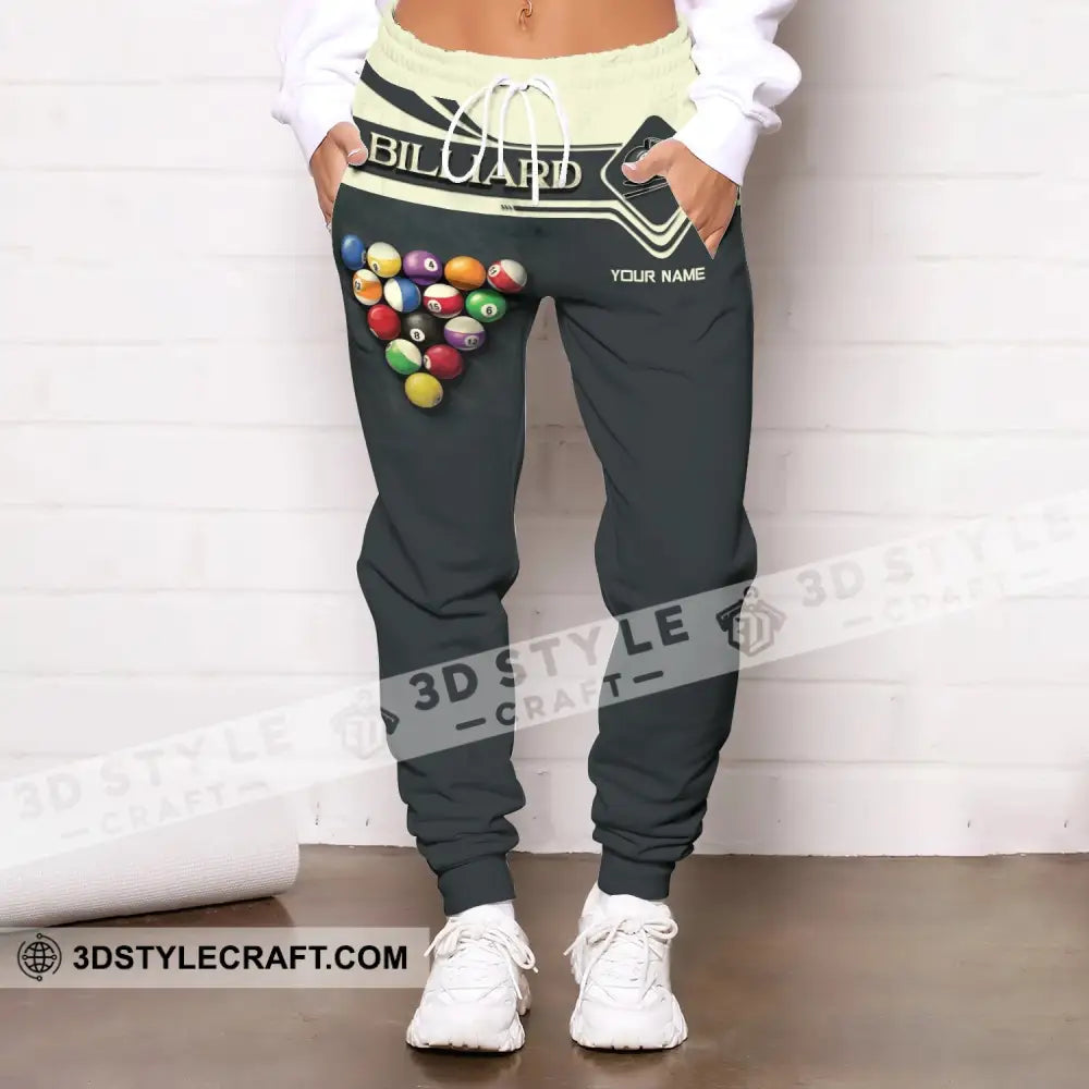 Unisex Clothing Custom Billiards Jogger Pants Gift For Lovers