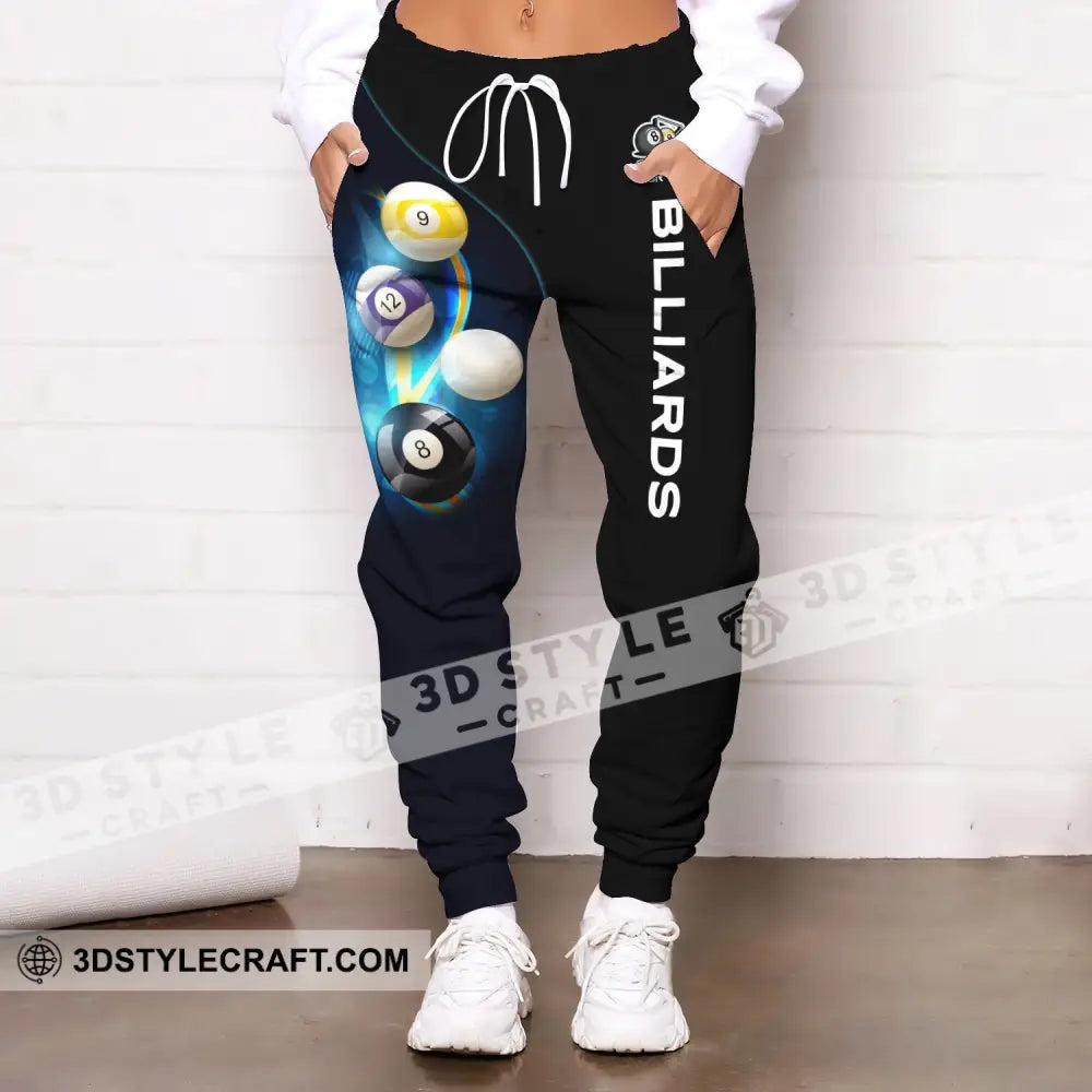 Unisex Clothing Custom Billiards Jogger Pants Gift For Lovers