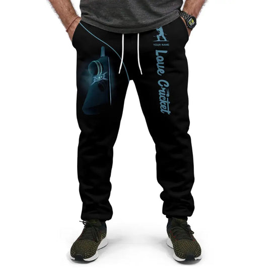 Unisex Clothing, Custom Cricket Jogger, Cricket Jogger Pants, Gift for Cricket Lovers style option 4
