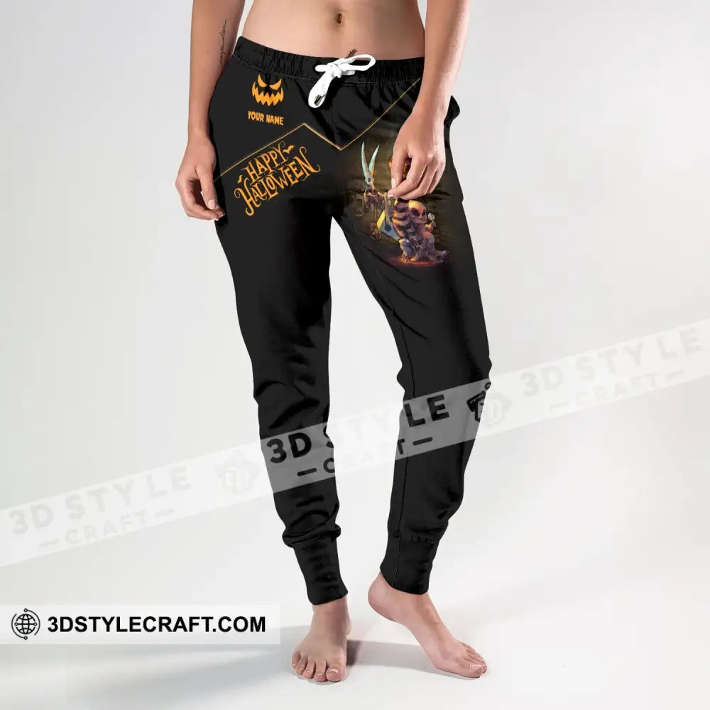 Unisex Clothing Custom Halloween Jogger Happy Pants For