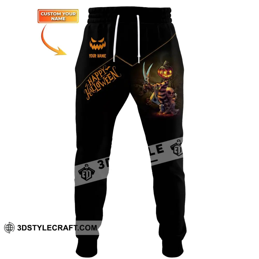 Unisex Clothing Custom Halloween Jogger Happy Pants For