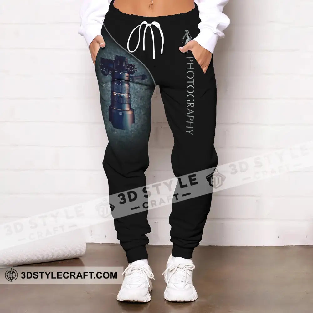 Unisex Clothing Custom Photography Jogger Pants Gift For Photographers