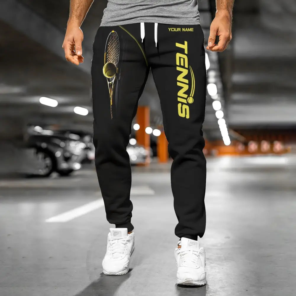 Unisex Clothing Custom Tennis Jogger Pants Gift For Lovers